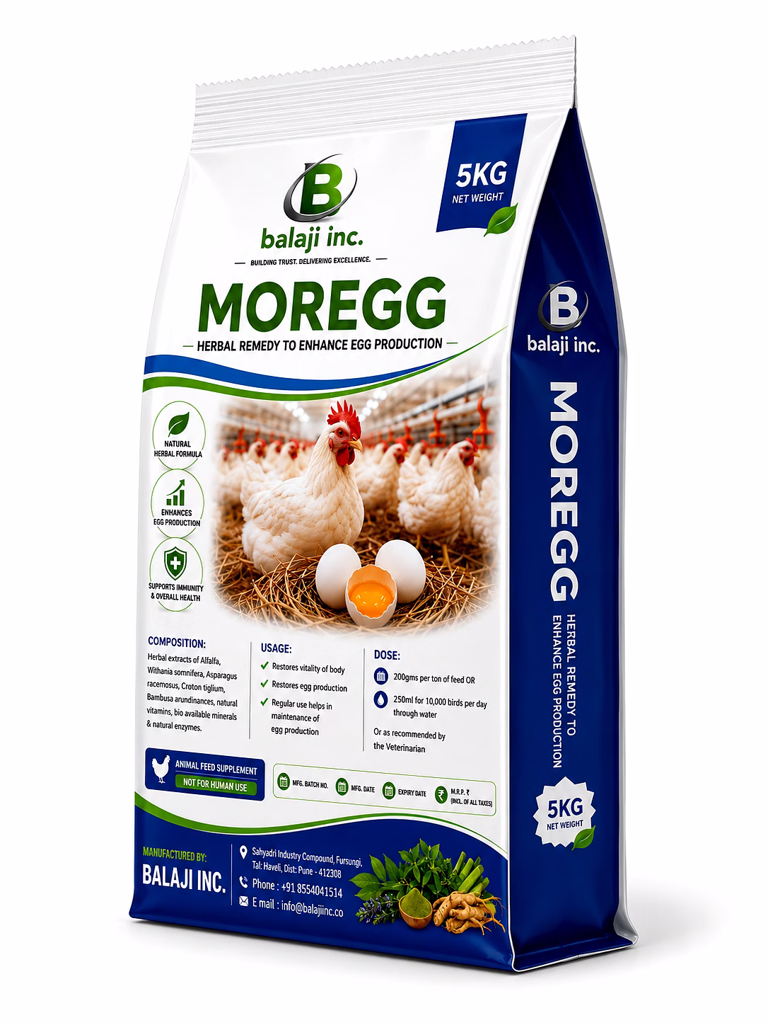 Moregg-Herbal 5Kgx5 image 2