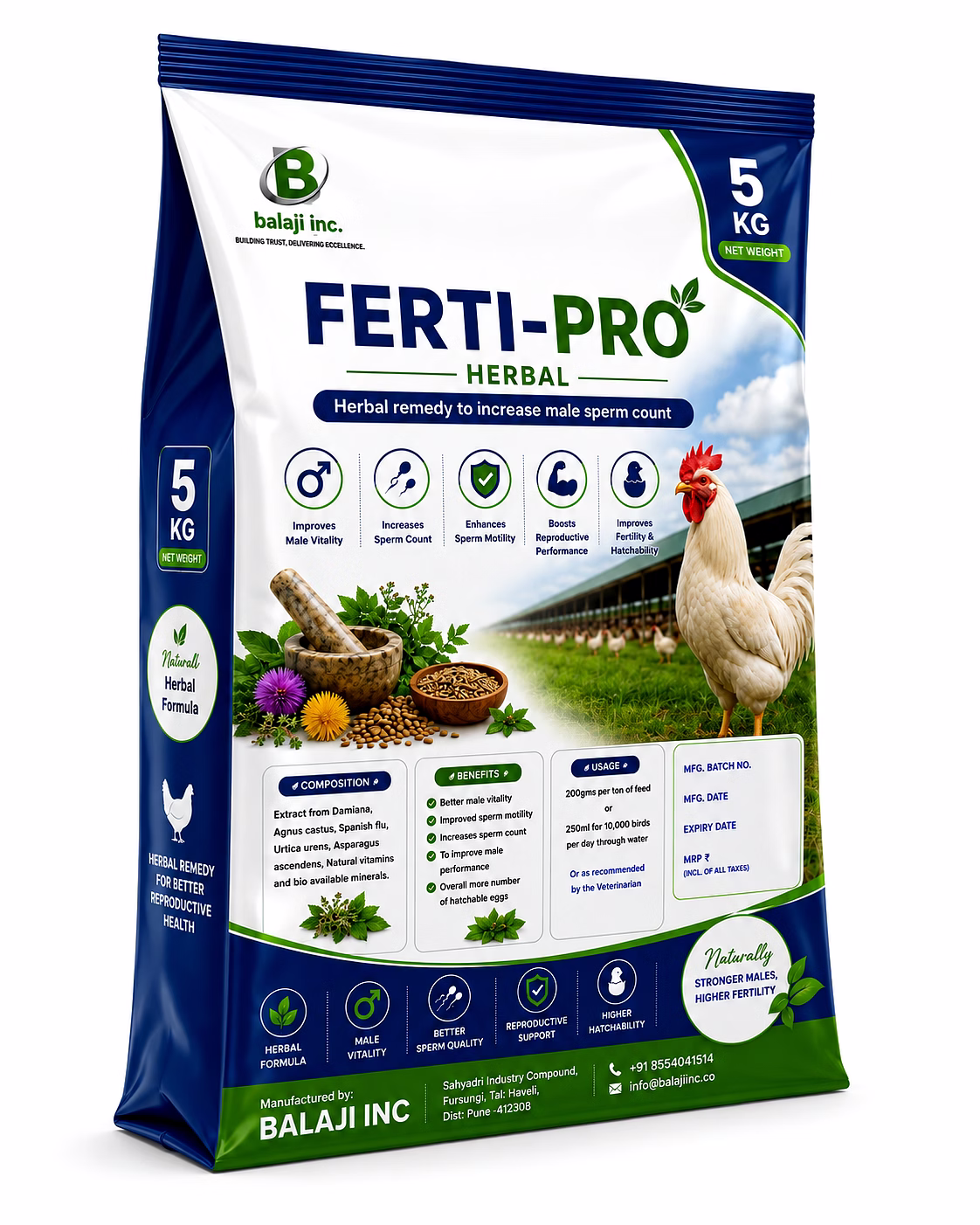 Ferti-Pro Herbal - 5Kgx5 image 2
