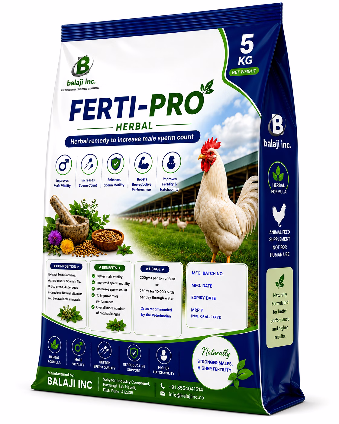 Ferti-Pro Herbal - 5Kgx5 image 3