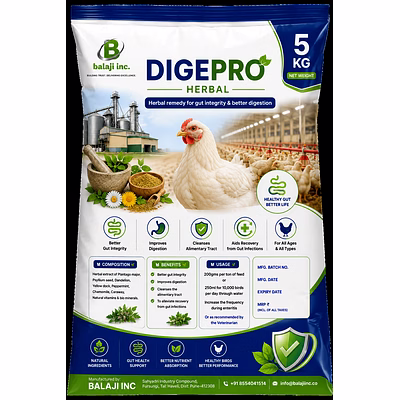 balaji inc dige-pro- herbal - 5kgx5