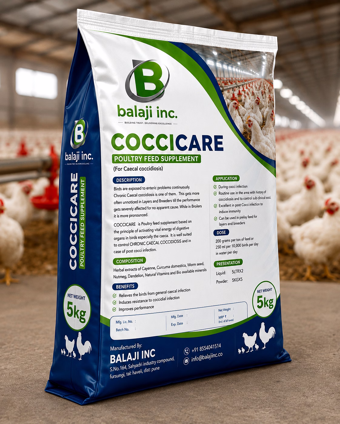 Coccicare-Herbal 5Kgx5 image 2