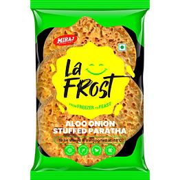 frozen aloo onion paratha