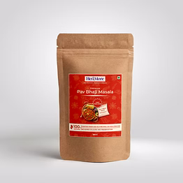 herimore pav bhaji masala with heri-infuse pav masala sachet