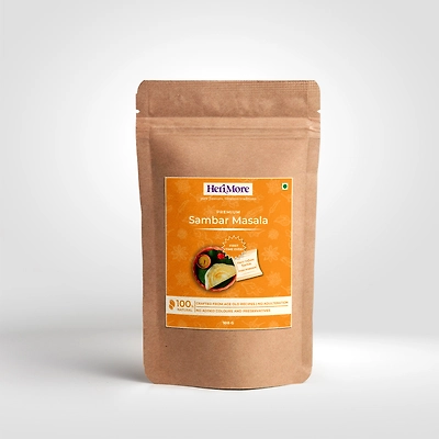HeriMore Sambar Masala with Heri-Infuse Podi Powder Sachet