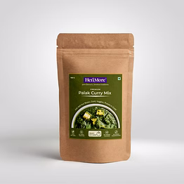 herimore palak curry ready to cook mix