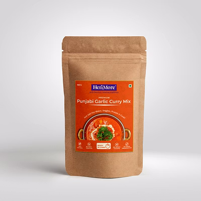 herimore punjabi garlic curry ready to cook mix