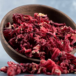 krishna products organic dried edible hibiscus flowers 100gm
