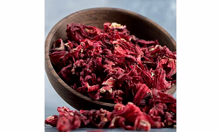 KRISHNA PRODUCTS ORGANIC DRIED EDIBLE HIBISCUS FLOWERS 100gm