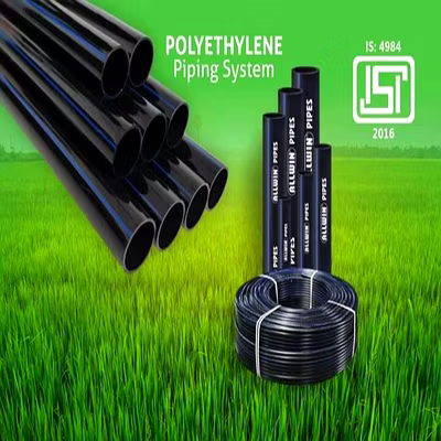 HDPE Pipes &amp; Fittings HSN:39172110-Pipes &amp; Fittings-3