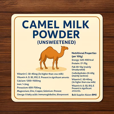 Camel Milk Powder (Unsweetened)-1