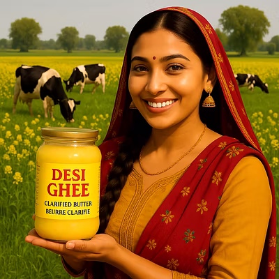 HSN:04059020 &gt; Desi Ghee, Clarified Butter, Beurre Clarifié-DairyGhee01