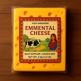04 - emmental cheese || hsn:04069000