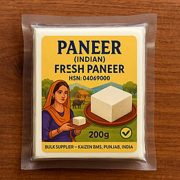 04 - paneer (indian) fresh paneer /cheese || hsn:04069000