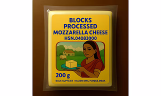 04 - Processed Mozzarella Cheese || HSN:04063000