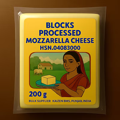HSN:04063000 &gt; Processed Mozzarella Cheese-12763093