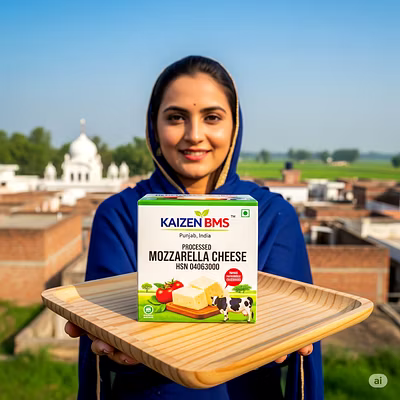 HSN:04063000 &gt; Processed Mozzarella Cheese-Blocks-3