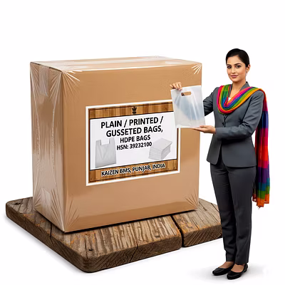 HSN:39232100 &gt; HDPE Bags-1
