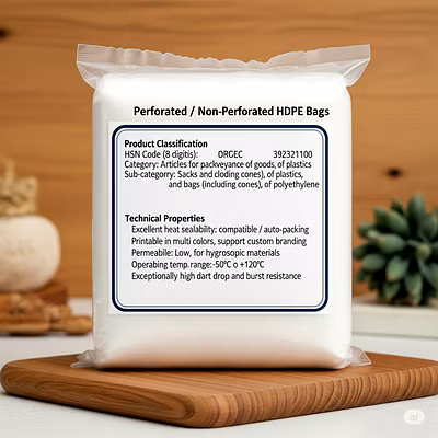 HSN:39232100 &gt; HDPE Bags-5