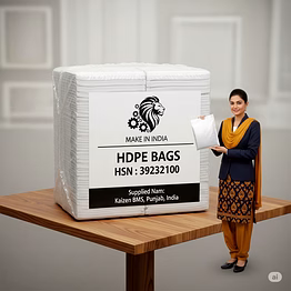 39 - hdpe bags || hsn:39232100