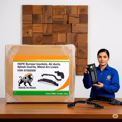 HSN: 3926 HSN: 8708 &gt; HDPE Automotive Parts-4