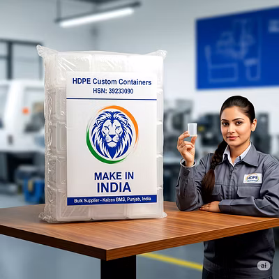 HSN:39233090 &gt; HDPE Bottles and Containers-3