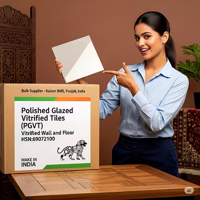 HSN:69072100 &gt; Ceramic Vitrified Tiles (Glazed/Polished)-1