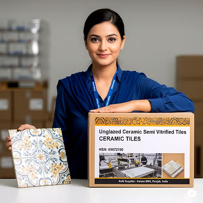 69 - ceramic semi vitrified tiles (unglazed) || hsn:69072190