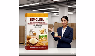 11 - Semolina (Suji, Rava, Coarse Wheat Flour, Granular Wheat Flour - not pasta grade) Export-Ready || HSN:11010000