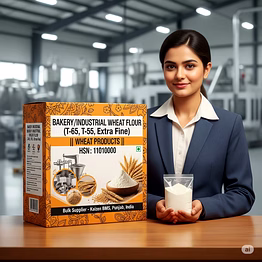 11 - bakery/industrial wheat flour (t-65, t-55, extra fine) export-ready || hsn:11010000