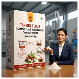 11 - tapioca flour || cassava flour || manioc flour || export-ready || hsn:11081400
