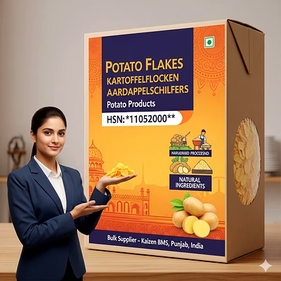 11 - potato flakes || kartoffelflocken || aardappelschilfers || potato products || hsn: 11052000