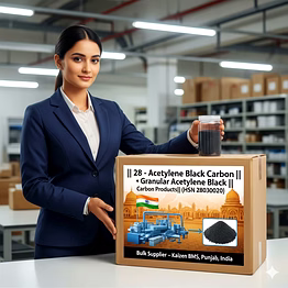 28 - acetylene black carbon || battery grade acetylene black || carbon products || hsn: 28030020