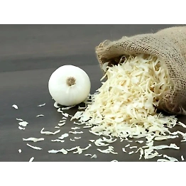 Dehydrated White Onion Flakes - 10-25mm
