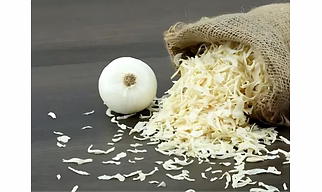 Dehydrated White Onion Flakes - 10-25mm