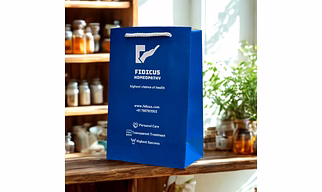 Premium Custom Paper Bag for Healthcare Clinics