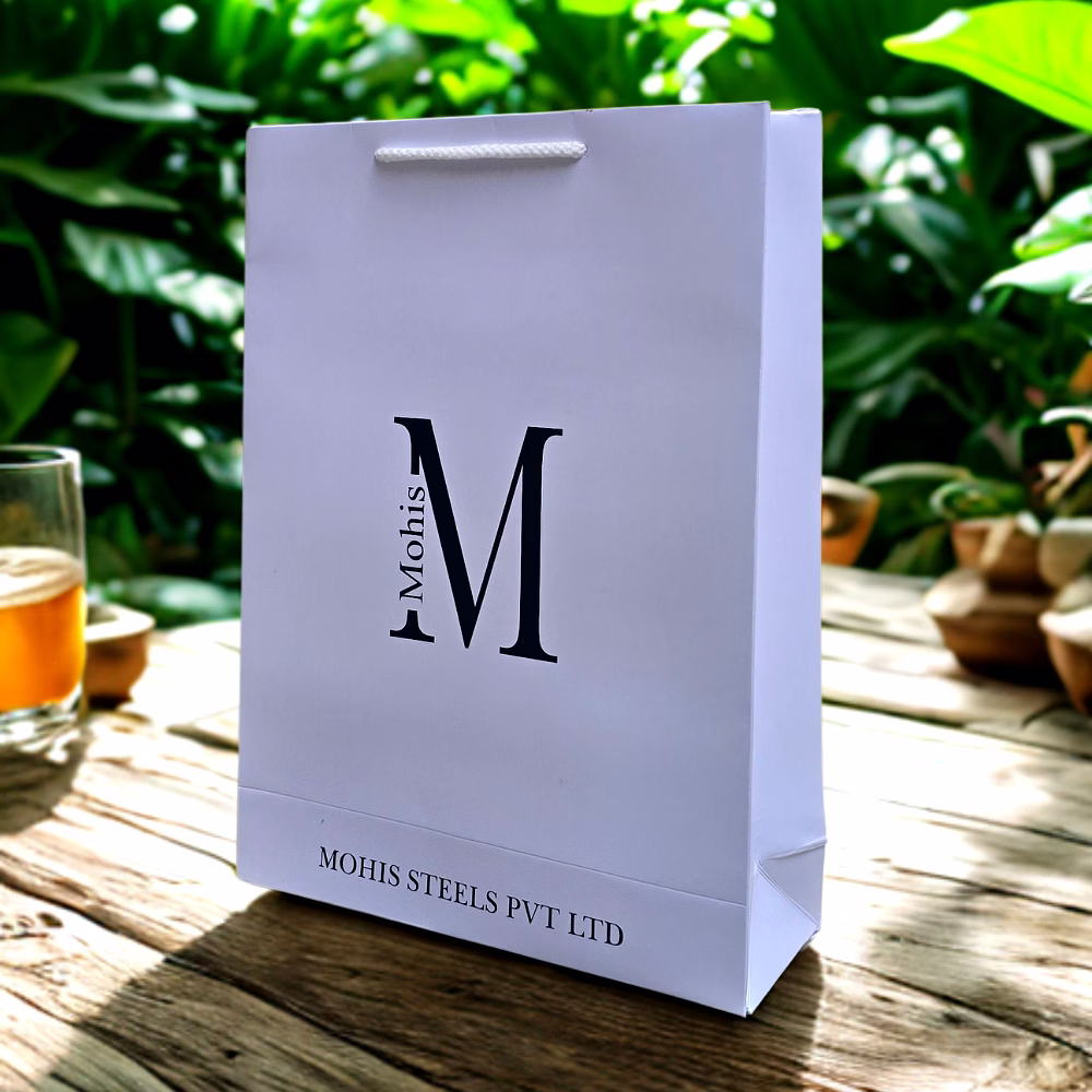 luxury printed paper bags for business