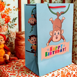happy birthday kids return gift paper bag