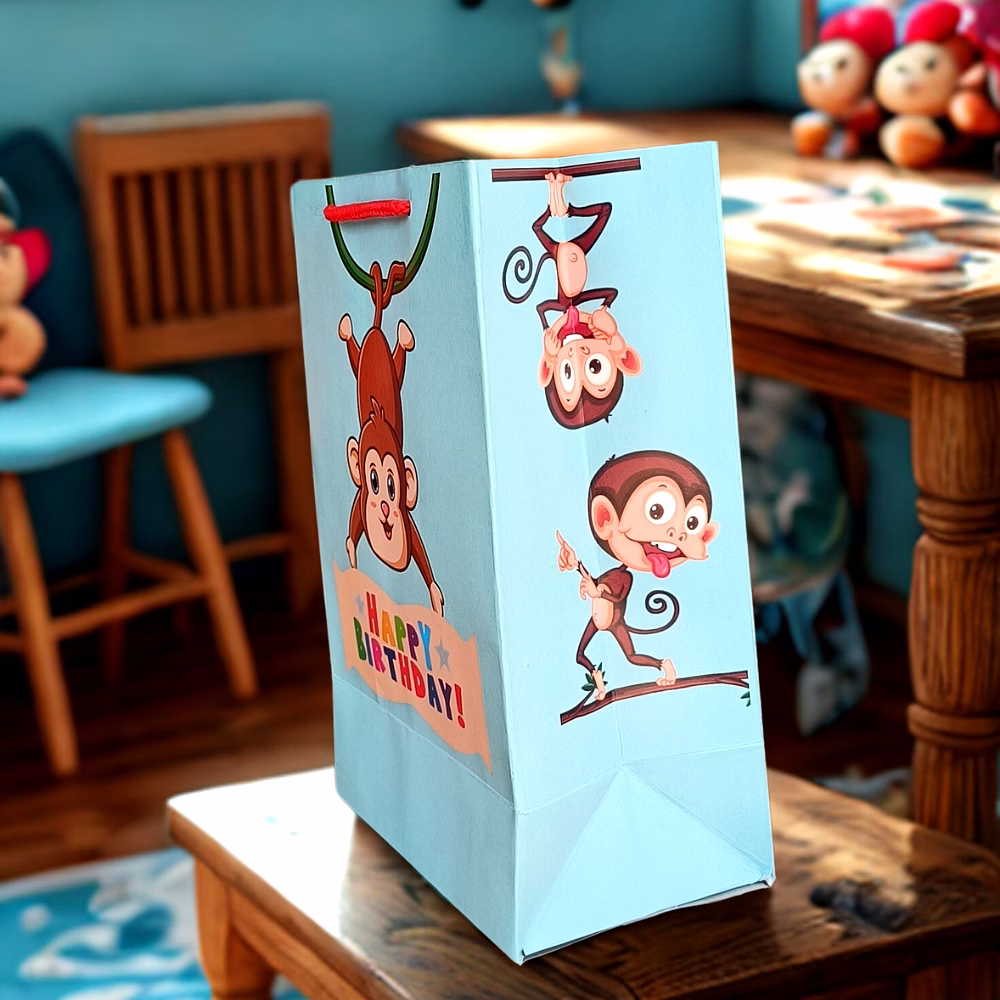 Happy Birthday Kids Return Gift Paper Bag image 2