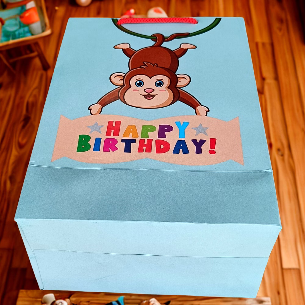 Happy Birthday Kids Return Gift Paper Bag image 3