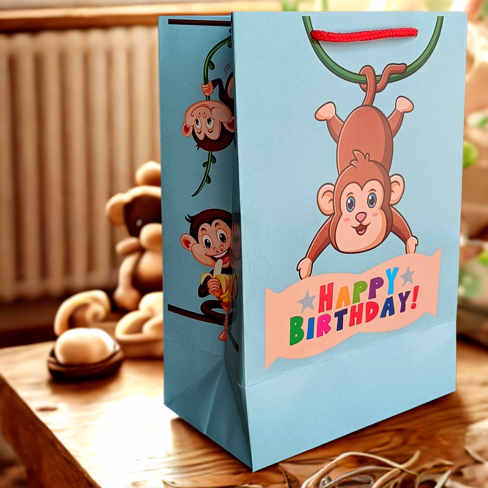 Happy Birthday Kids Return Gift Paper Bag image 5