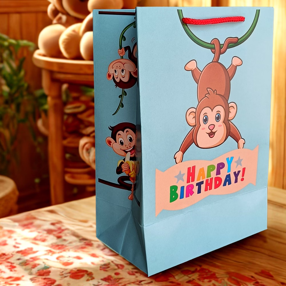 Happy Birthday Kids Return Gift Paper Bag image 4