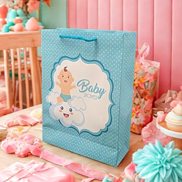premium baby shower paper bags