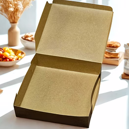 custom kraft foldable packaging box