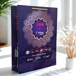 custom-printed luxury paper bags