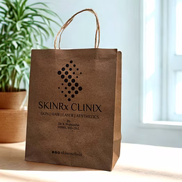 custom kraft branded bag