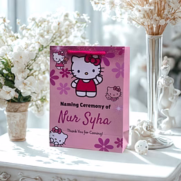 personalized naming ceremony paper bags