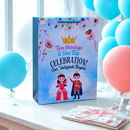 birthday customised paper bags