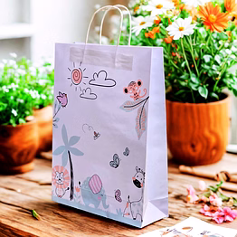 return gift paper bags