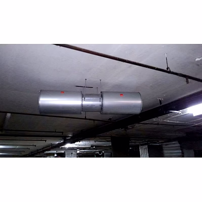 axial jet fan