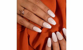 French Ombre Nude Fake Nails Set